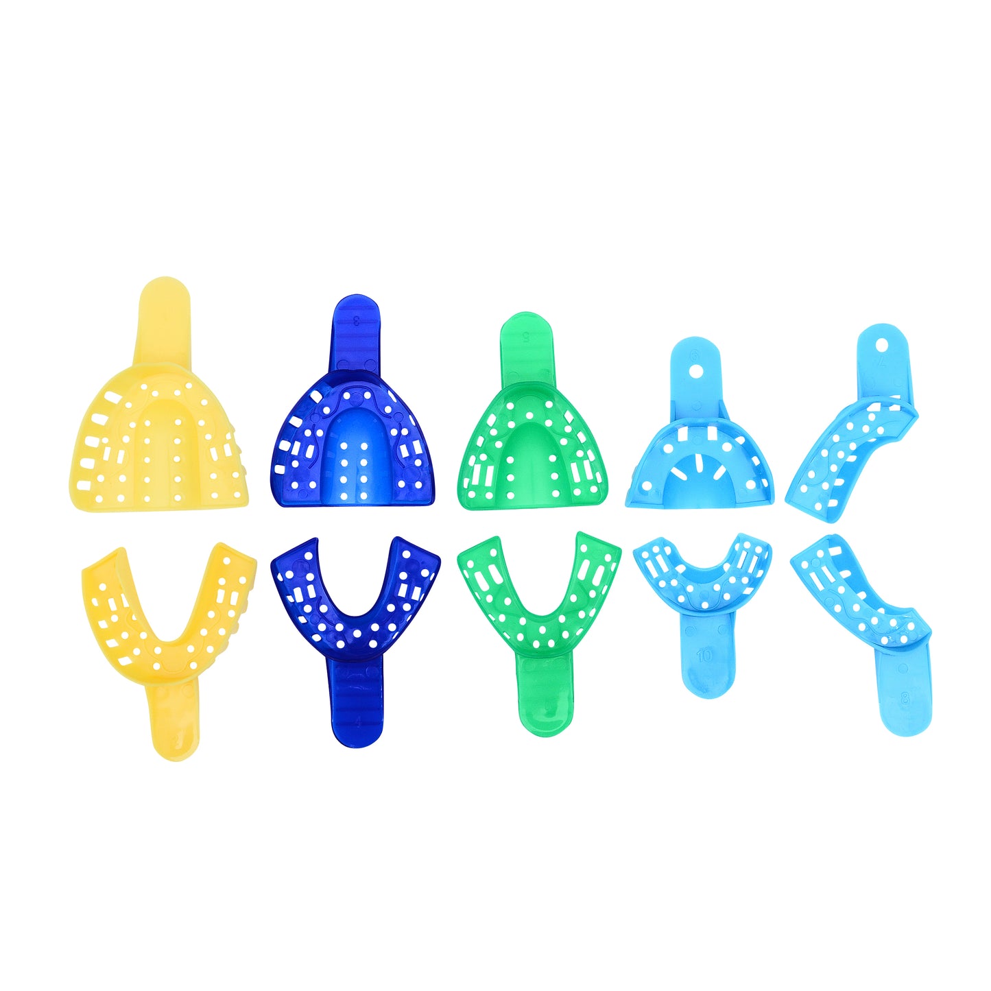 Impression Trays - Autoclavable (12x)