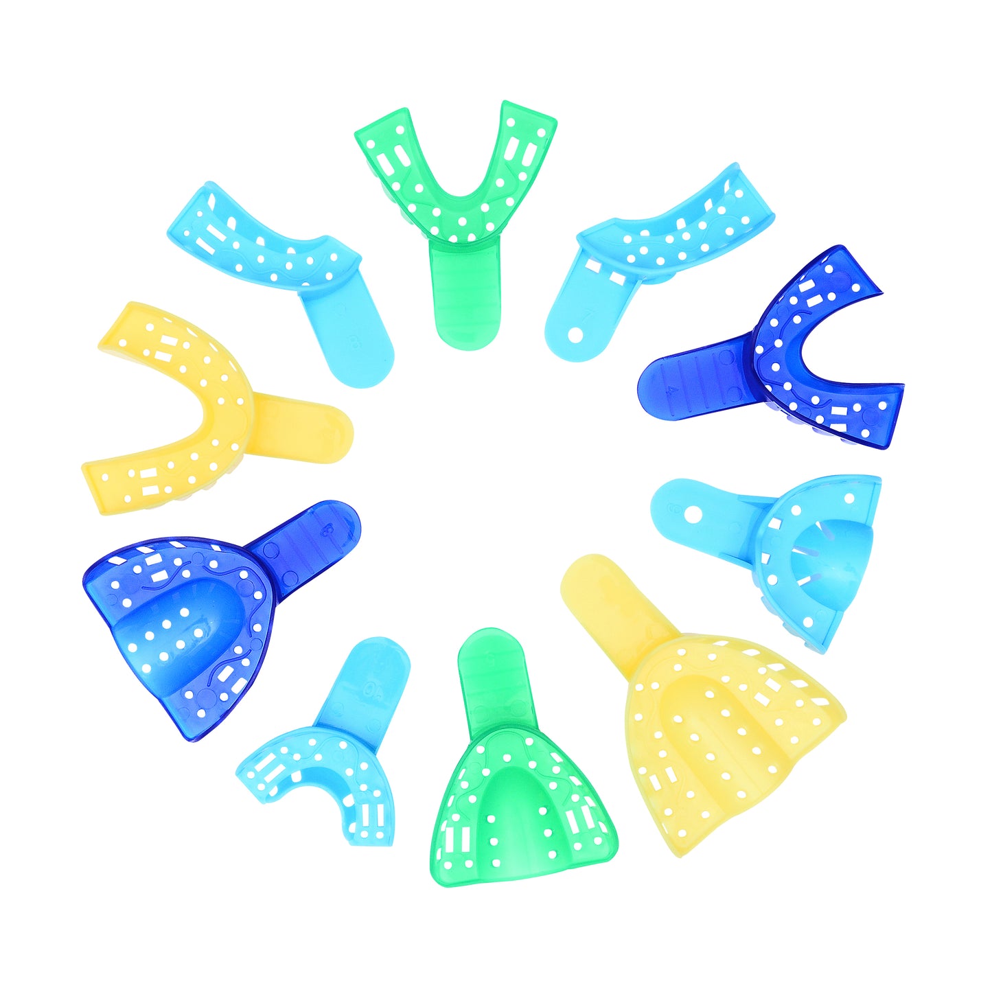 Impression Trays - Autoclavable (12x)