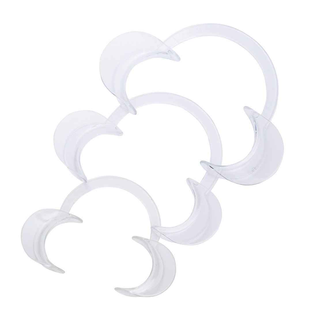 4 Pezzi Retrattore Guancia Dentale Aprilabbra A Doppia Testa A T - Nero, Per Uso Intraorale - Foto 9